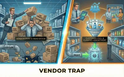 Vendor Push vs Customer Pull - Curate for profit by selling what customers want